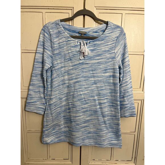 NWT T by Talbots size small long sleeve woven top - Picture 1 of 3